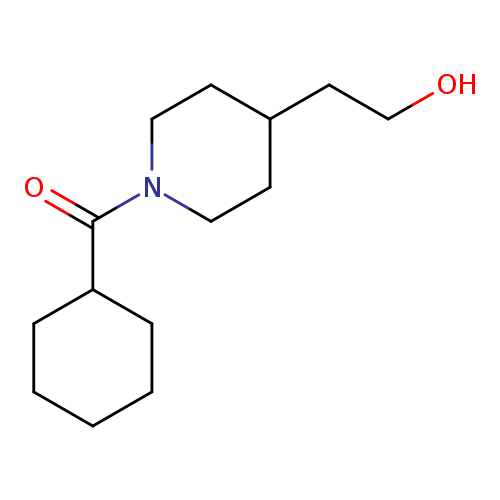 cyclohexyl(4-(2-hydroxyethyl)piperidin-1-yl)methanone