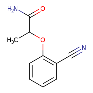 2-(2-cyanophenoxy)propanamide