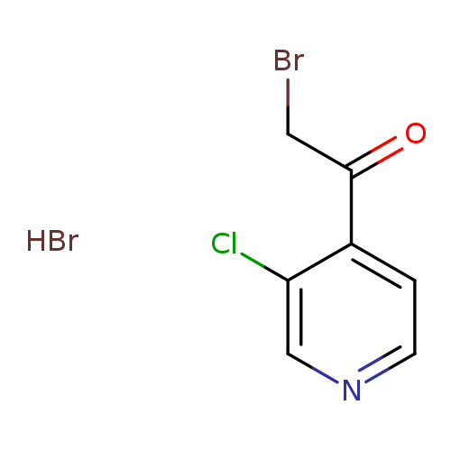 2-BROMO-1-(3-CHLOROPYRIDIN-4-YL)ETHANONE HYDROBROMIDE