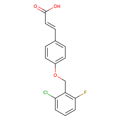3-(4-((2-Chloro-6-fluorobenzyl)oxy)phenyl)acrylic acid