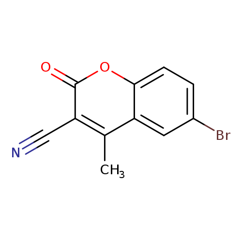 6-Bromo-3-cyano-4-methylcoumarin