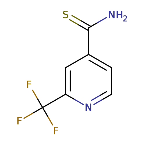 2-(trifluoromethyl)pyridine-4-carbothioamide