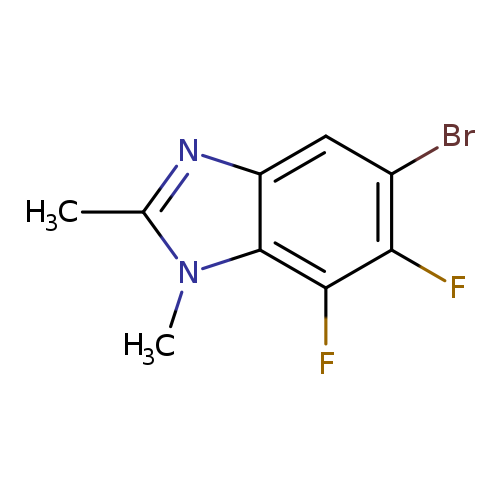 5-Bromo-6,7-difluoro-1,2-dimethyl-1,3-benzodiazole