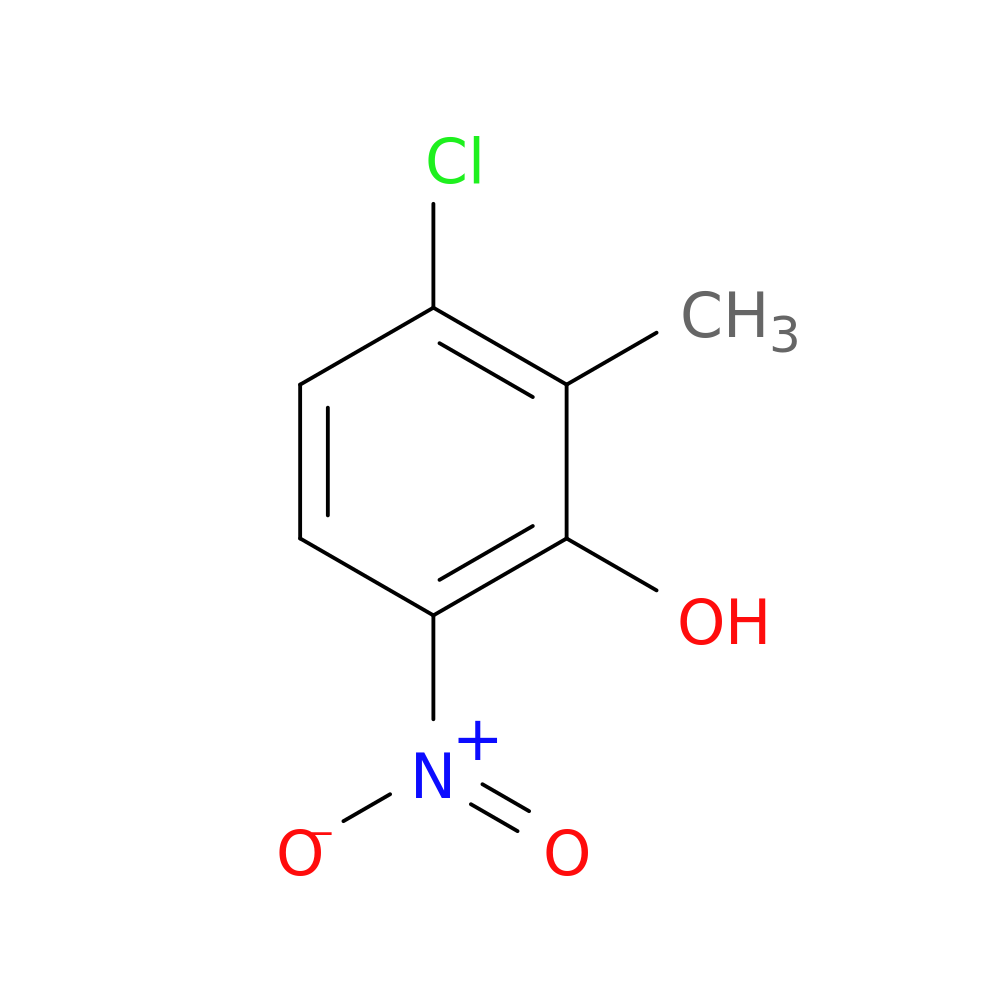 3-CHloro-2-methyl-6-nitrophenol