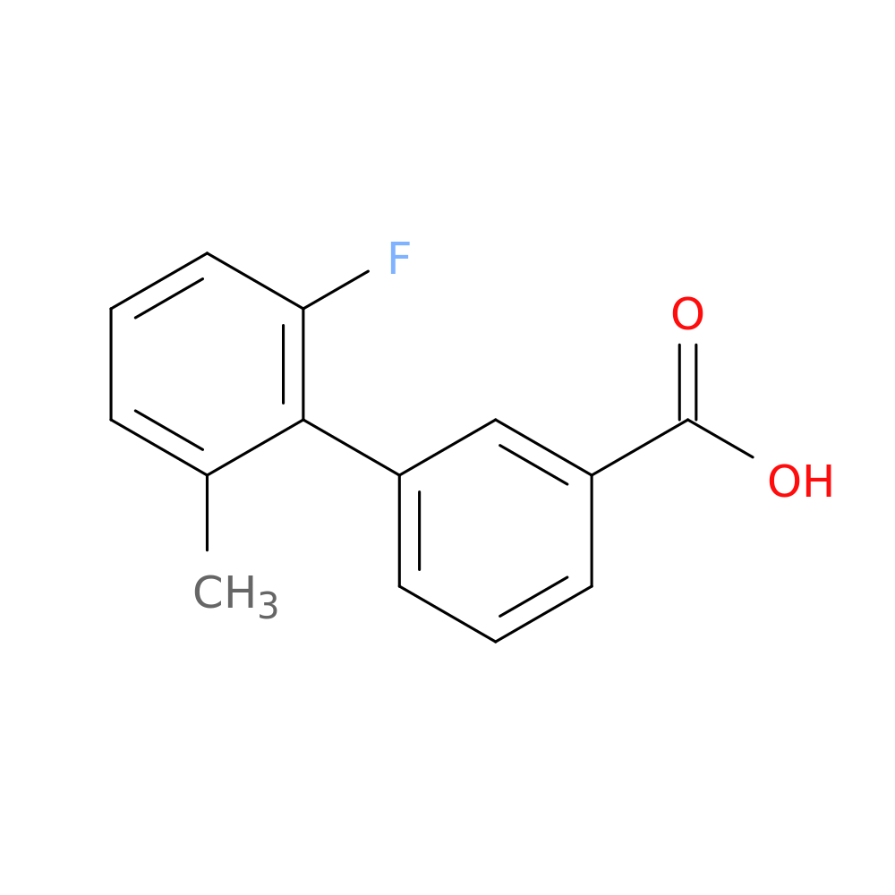 2'-Fluoro-6'-methylbiphenyl-3-carboxylic acid