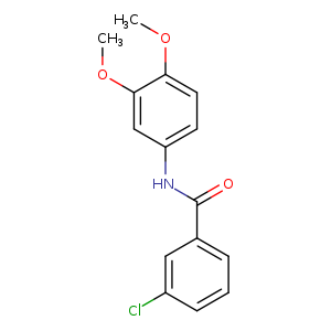 3-chloro-N-(3,4-dimethoxyphenyl)benzamide