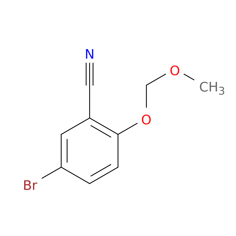 5-Bromo-2-(methoxymethoxy)benzonitrile