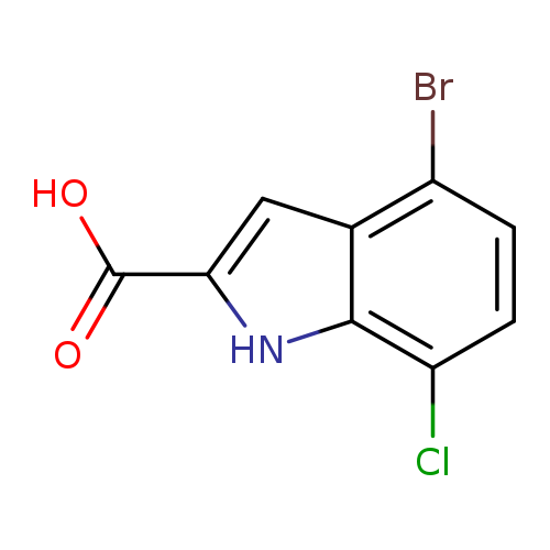 4-Bromo-7-chloro-1h-indole-2-carboxylic acid
