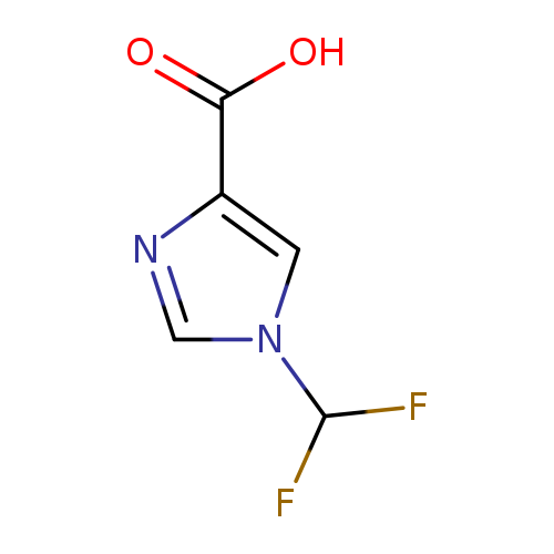 1-(Difluoromethyl)-1H-imidazole-4-carboxylic acid