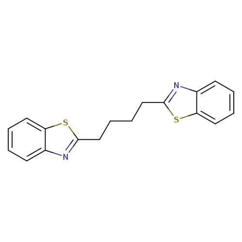 2-[4-(1,3-benzothiazol-2-yl)butyl]-1,3-benzothiazole