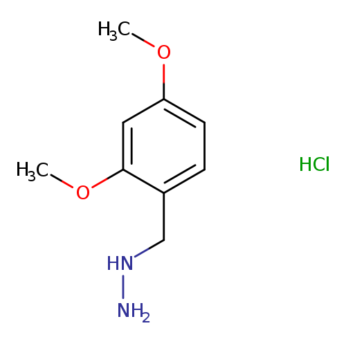 (2,4-Dimethoxybenzyl)hydrazine hydrochloride