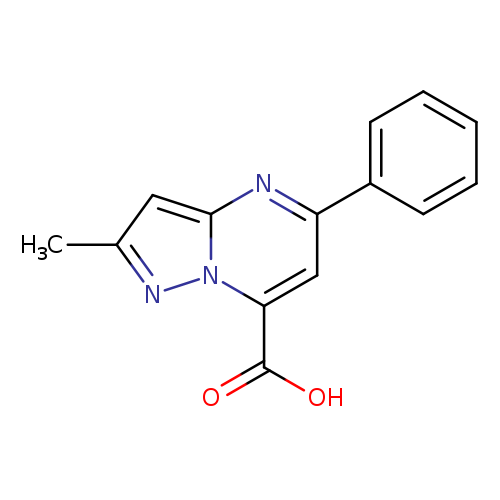 2-Methyl-5-phenylpyrazolo[1,5-a]pyrimidine-7-carboxylic acid