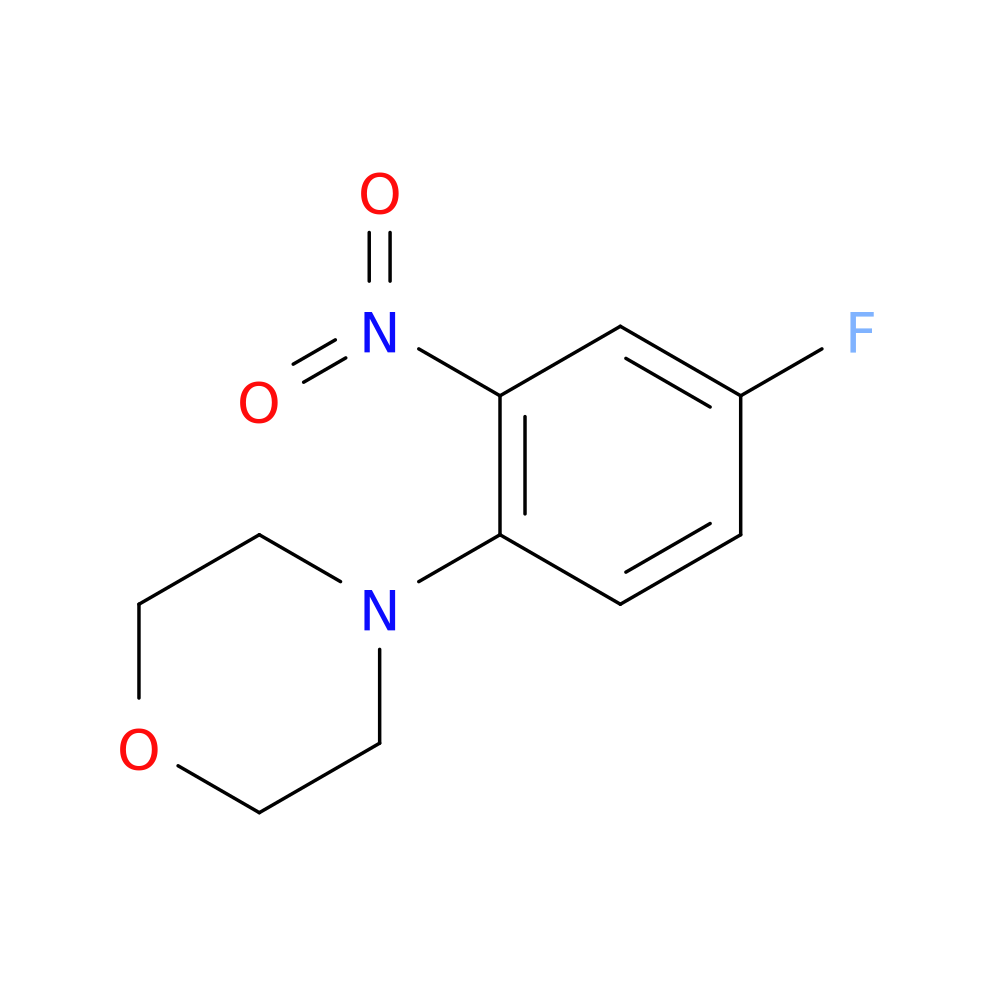 Morpholine, 4-(4-fluoro-2-nitrophenyl)-