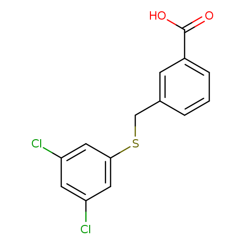3-{[(3,5-dichlorophenyl)sulfanyl]methyl}benzoic acid