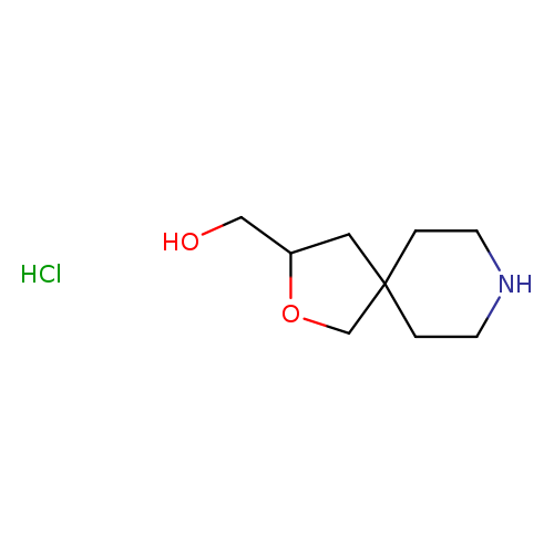 {2-oxa-8-azaspiro[4.5]decan-3-yl}methanol hydrochloride