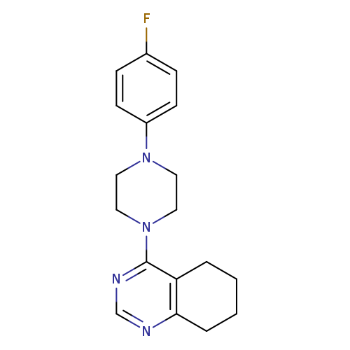 4-[4-(4-fluorophenyl)piperazin-1-yl]-5,6,7,8-tetrahydroquinazoline