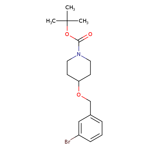 tert-butyl 4-((3-bromobenzyl)oxy)piperidine-1-carboxylate