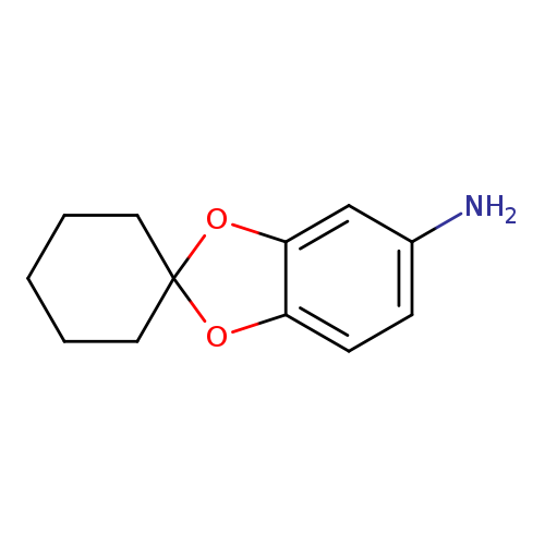 Spiro[benzo[d][1,3]dioxole-2,1'-cyclohexan]-5-amine