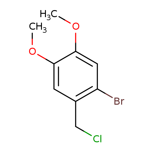 1-bromo-2-(chloromethyl)-4,5-dimethoxy-benzene