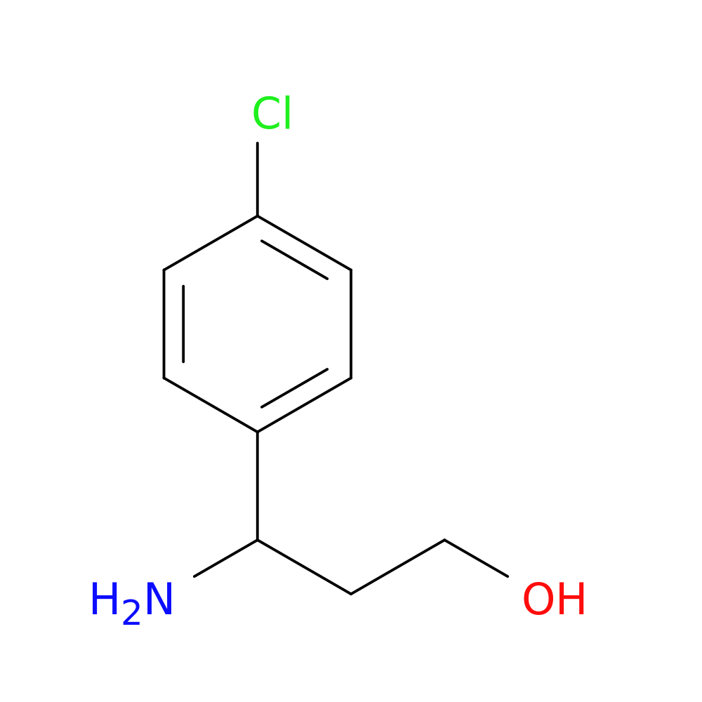 3-Amino-3-(4-chlorophenyl)-1-propanol