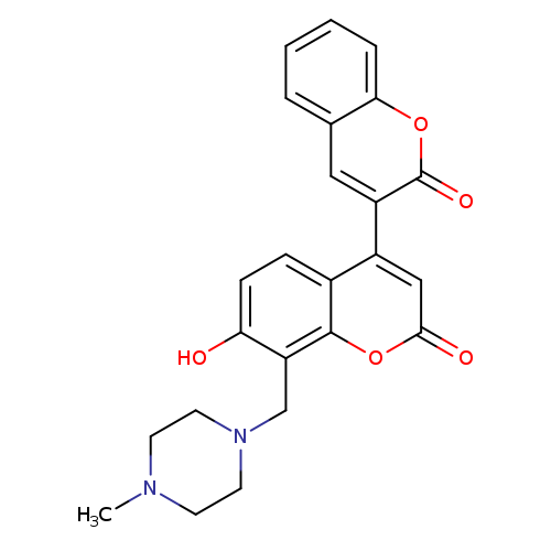 7'-hydroxy-8'-[(4-methylpiperazin-1-yl)methyl]-2H,2'H-[3,4'-bichromene]-2,2'-dione