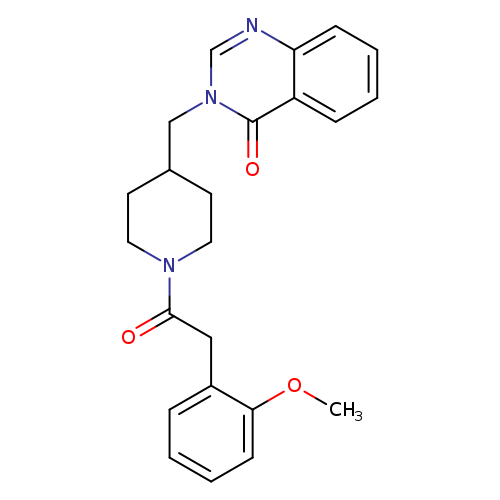 3-({1-[2-(2-methoxyphenyl)acetyl]piperidin-4-yl}methyl)-3,4-dihydroquinazolin-4-one