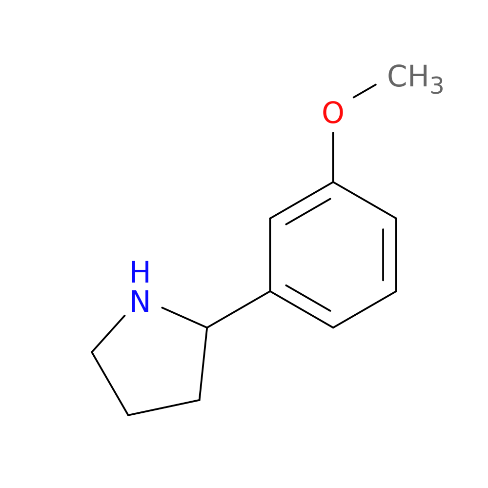 2-(3-Methoxyphenyl)pyrrolidine