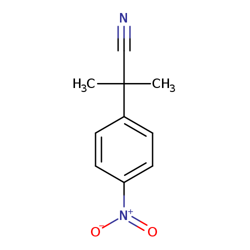 2-Methyl-2-(4-nitrophenyl)propanenitrile