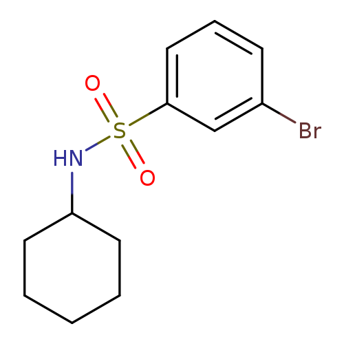 N-Cyclohexyl 3-bromobenzenesulfonamide