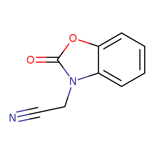 2-(2-Oxobenzo[d]oxazol-3(2H)-yl)acetonitrile