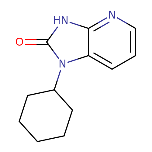 1-Cyclohexyl-1H-imidazo[4,5-b]pyridin-2(3H)-one