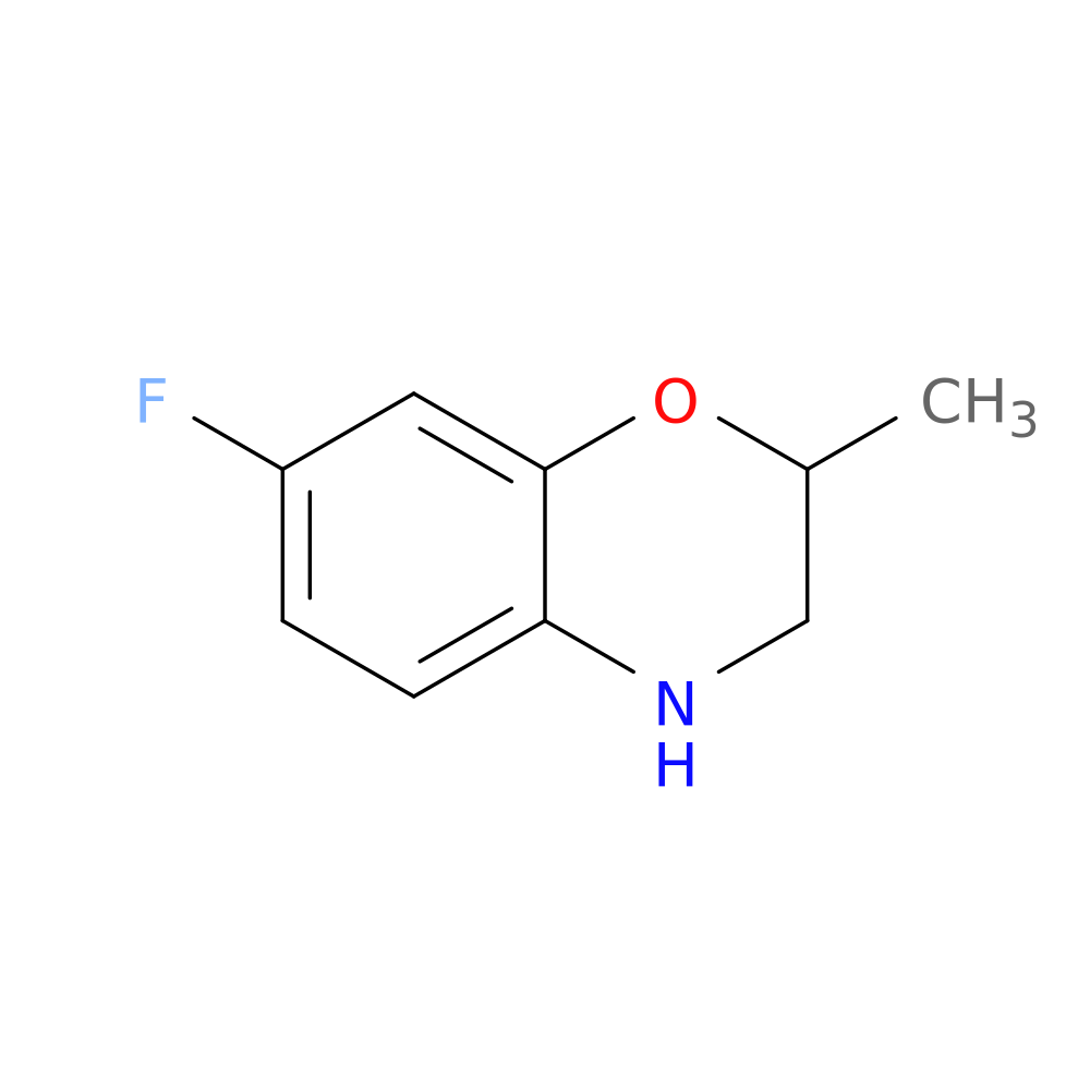 7-fluoro-2-methyl-3,4-dihydro-2H-1,4-benzoxazine