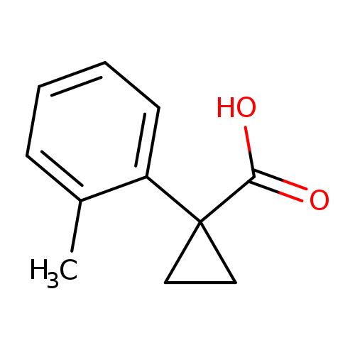 1-(2-methylphenyl)cyclopropane-1-carboxylic acid