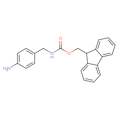 Carbamic acid, N-[(4-aminophenyl)methyl]-, 9H-fluoren-9-ylmethyl ester