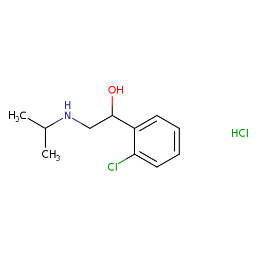1-(2-Chlorophenyl)-2-(isopropylamino)ethanol hydrochloride