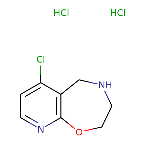 6-chloro-2H,3H,4H,5H-pyrido[3,2-f][1,4]oxazepine dihydrochloride