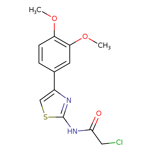 2-chloro-N-[4-(3,4-dimethoxyphenyl)-1,3-thiazol-2-yl]acetamide