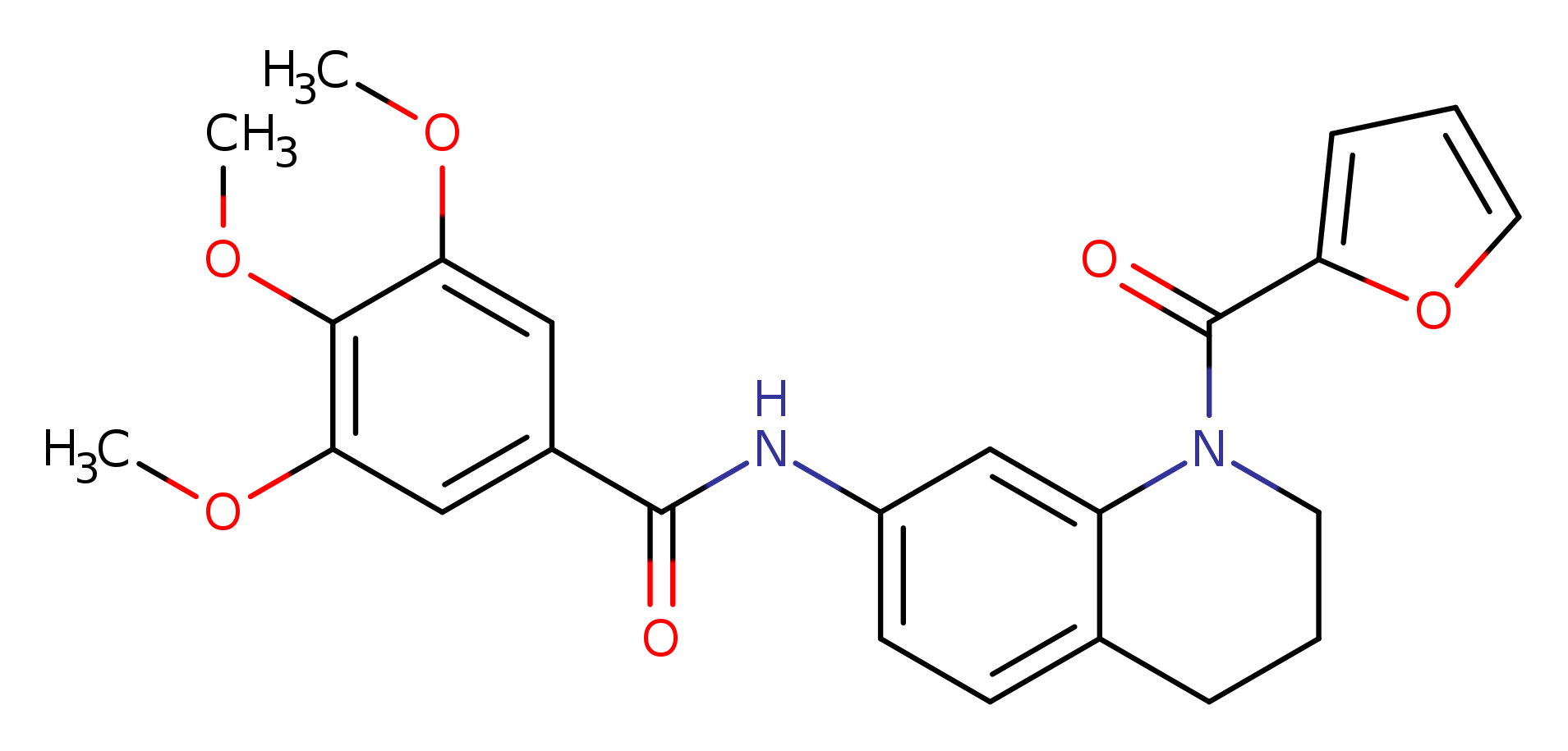 N-[1-(furan-2-carbonyl)-1,2,3,4-tetrahydroquinolin-7-yl]-3,4,5-trimethoxybenzamide