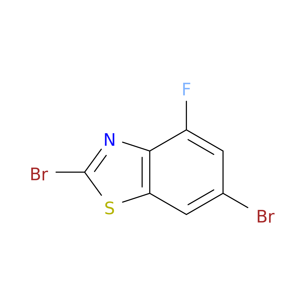 2，6-Dibromo-4-fluorobenzo[d]thiazole