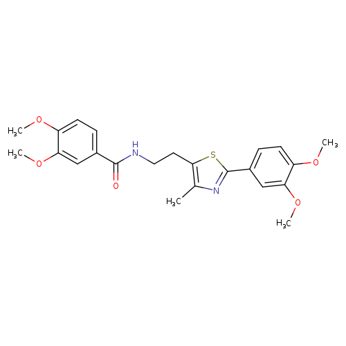 N-{2-[2-(3,4-dimethoxyphenyl)-4-methyl-1,3-thiazol-5-yl]ethyl}-3,4-dimethoxybenzamide