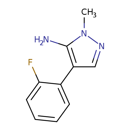 4-(2-fluorophenyl)-1-methyl-1H-pyrazol-5-amine