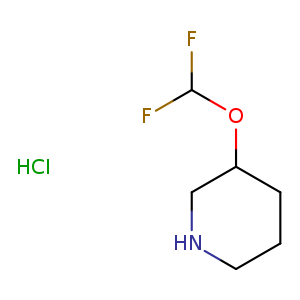 3-(difluoromethoxy)piperidine hydrochloride