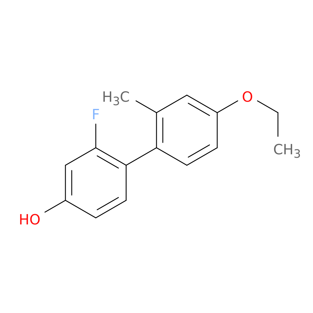 4-(4-Ethoxy-2-methylphenyl)-3-fluorophenol