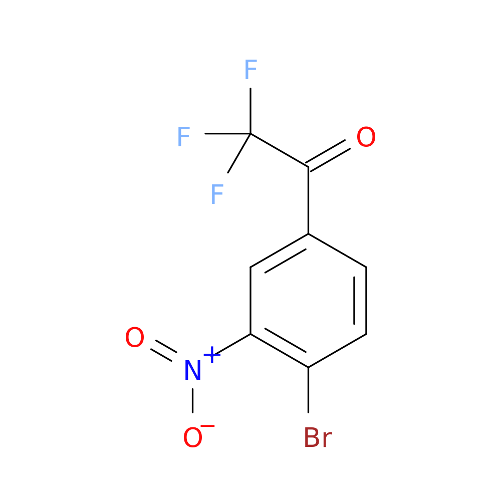 1-(4-bromo-3-nitrophenyl)-2,2,2-trifluoroethan-1-one