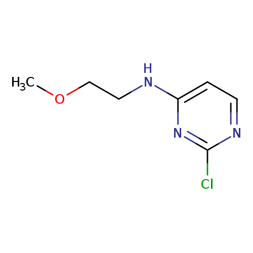 2-chloro-N-(2-methoxyethyl)pyrimidin-4-amine