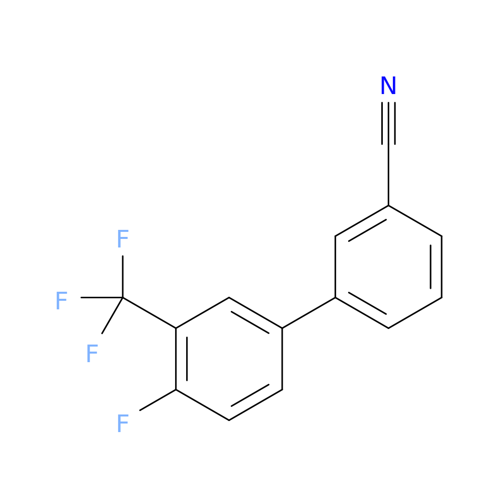 3-[4-Fluoro-3-(trifluoromethyl)phenyl]benzonitrile