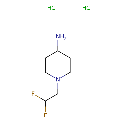 1-(2,2-difluoroethyl)piperidin-4-amine dihydrochloride