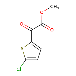 Methyl 5-chlorothiophene-2-glyoxylate