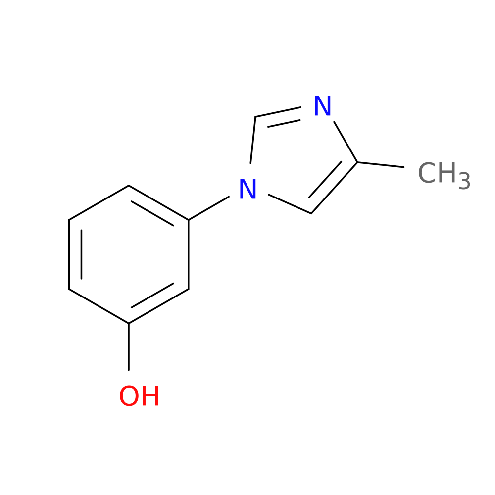 3-(4-methyl-1H-imidazol-1-yl)phenol