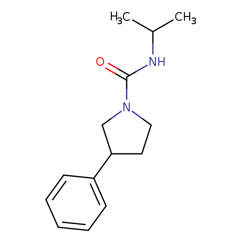 3-phenyl-N-(propan-2-yl)pyrrolidine-1-carboxamide